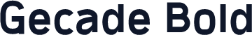 Gecade Bold