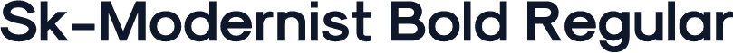 Sk-Modernist Bold Regular