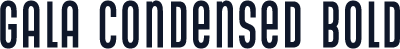 Gala Condensed Bold