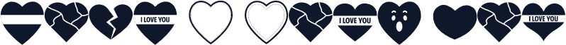 Font I Love You