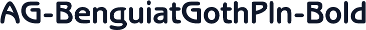 AG-BenguiatGothPln-Bold