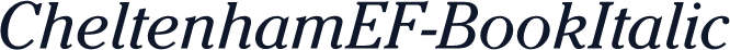 CheltenhamEF-BookItalic