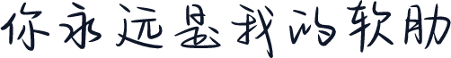 你永远是我的软肋