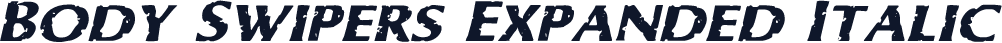 Body Swipers Expanded Italic