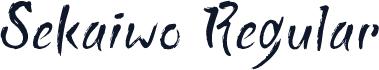 Sekaiwo Regular