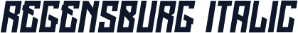 Regensburg Italic
