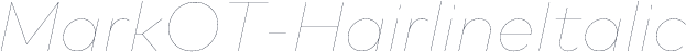 MarkOT-HairlineItalic