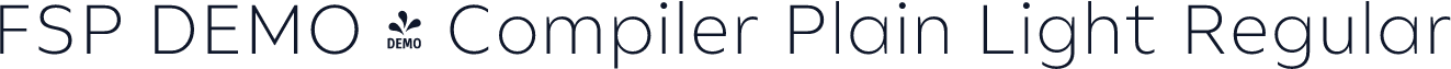 FSP DEMO - Compiler Plain Light Regular