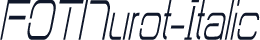 FOTNurot-Italic