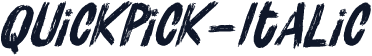 QuickPick-Italic