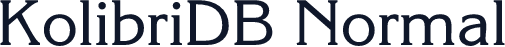 KolibriDB Normal