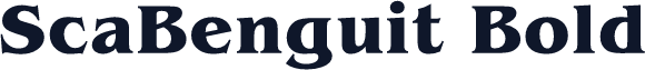 ScaBenguit Bold
