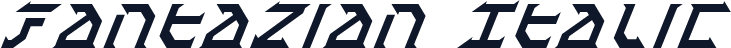 Fantazian Italic
