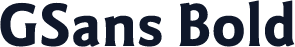 GSans Bold