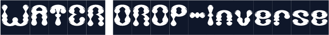 WATER DROP-Inverse