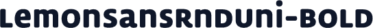 ☞LemonSansRndUni-Bold