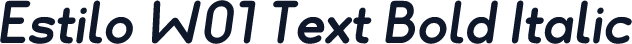 Estilo W01 Text Bold Italic