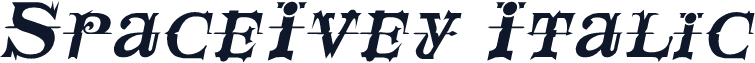 SpaceIvey Italic