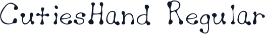 CutiesHand Regular