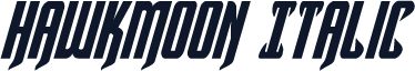Hawkmoon Italic