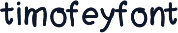 timofeyfont
