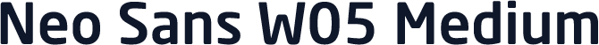 Neo Sans W05 Medium