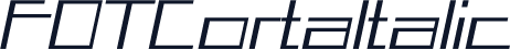 FOTCortaItalic