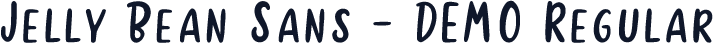 Jelly Bean Sans - DEMO Regular