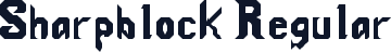 Sharpblock Regular