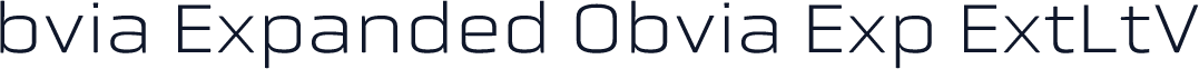 bvia Expanded Obvia Exp ExtLtV