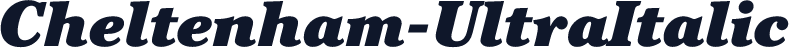 Cheltenham-UltraItalic