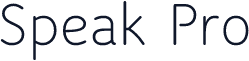 Speak Pro