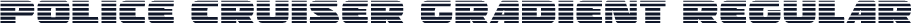 Police Cruiser Gradient Regular