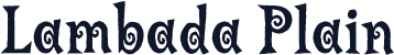 Lambada Plain