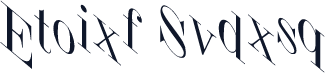 Jumble Italic