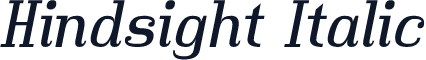 Hindsight Italic