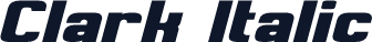 Clark Italic