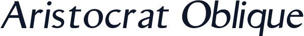 Aristocrat Oblique