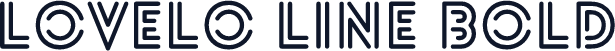 Lovelo Line Bold