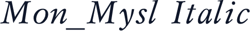 Mon_Mysl Italic