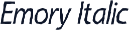 Emory Italic