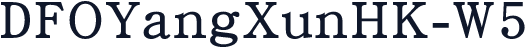 DFOYangXunHK-W5