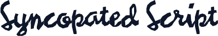 Syncopated Script