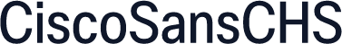 CiscoSansCHS