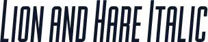 Lion and Hare Italic