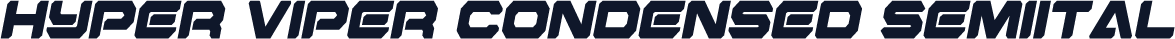 Hyper Viper Condensed SemiItal