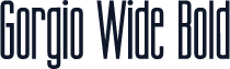 Gorgio Wide Bold