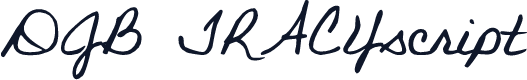 DJB TRACYscript