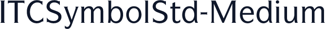 ITCSymbolStd-Medium