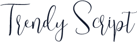 Trendy Script